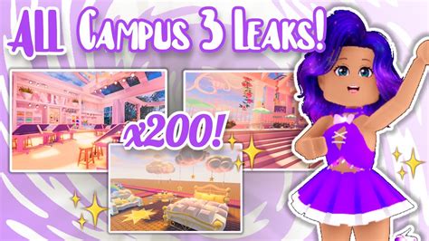 Royale high leaks - Royale High Leaks Full video: • ALL LEAKS Of CAMPUS 3 In ROYALE HIGH!... 👒 Buy My Roblox UGC Accessories! https://bit.ly/imagamergirlugc 🌟 Use StarCode GAMERGIRL when …